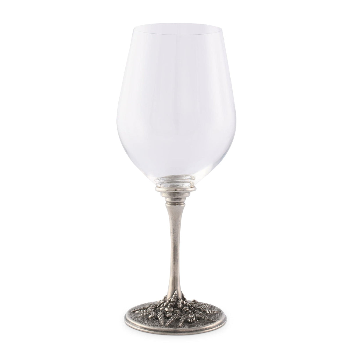 Vagabond House Sea and Shore Coastal Tide Wine Glass