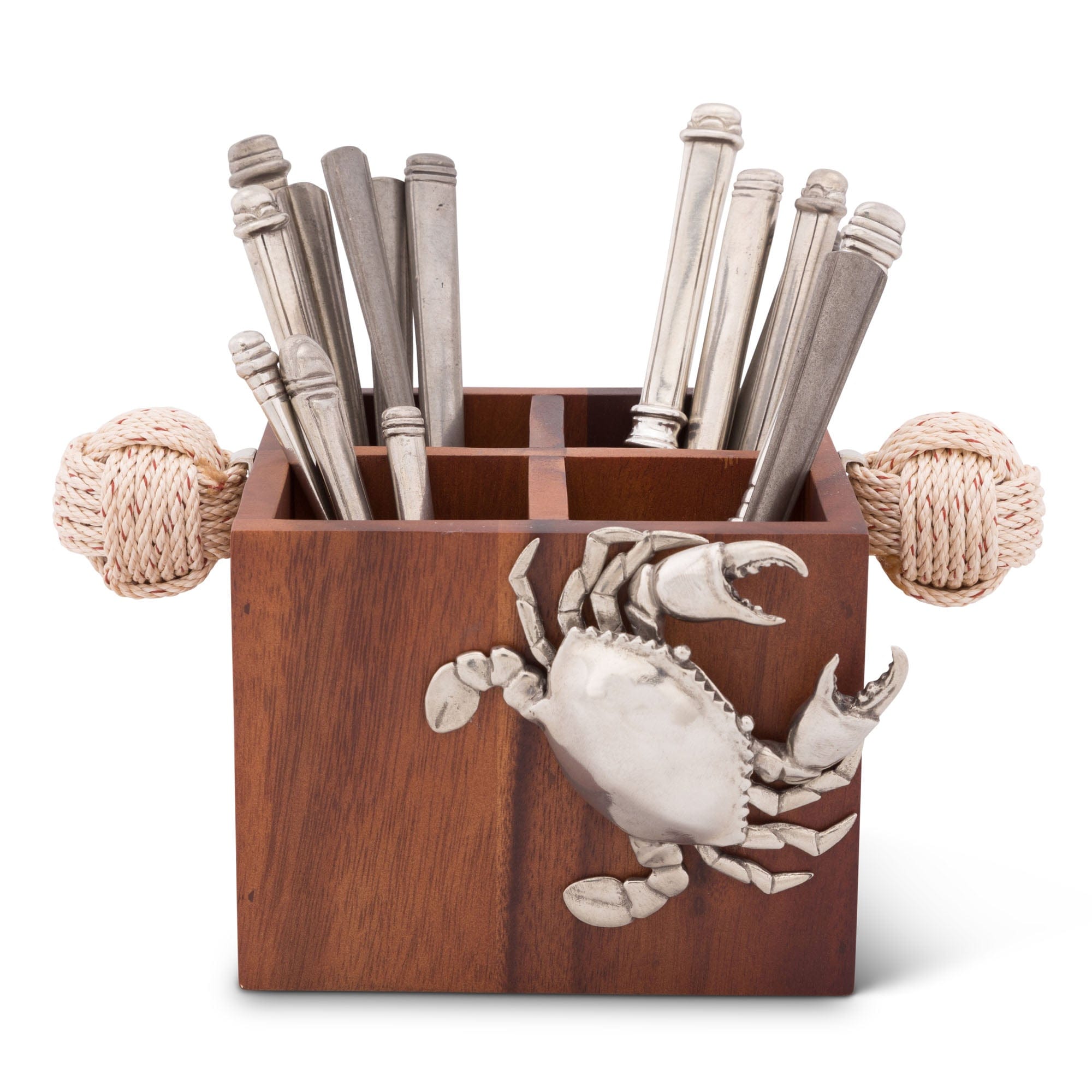 Vagabond House Crab Flatware Caddy