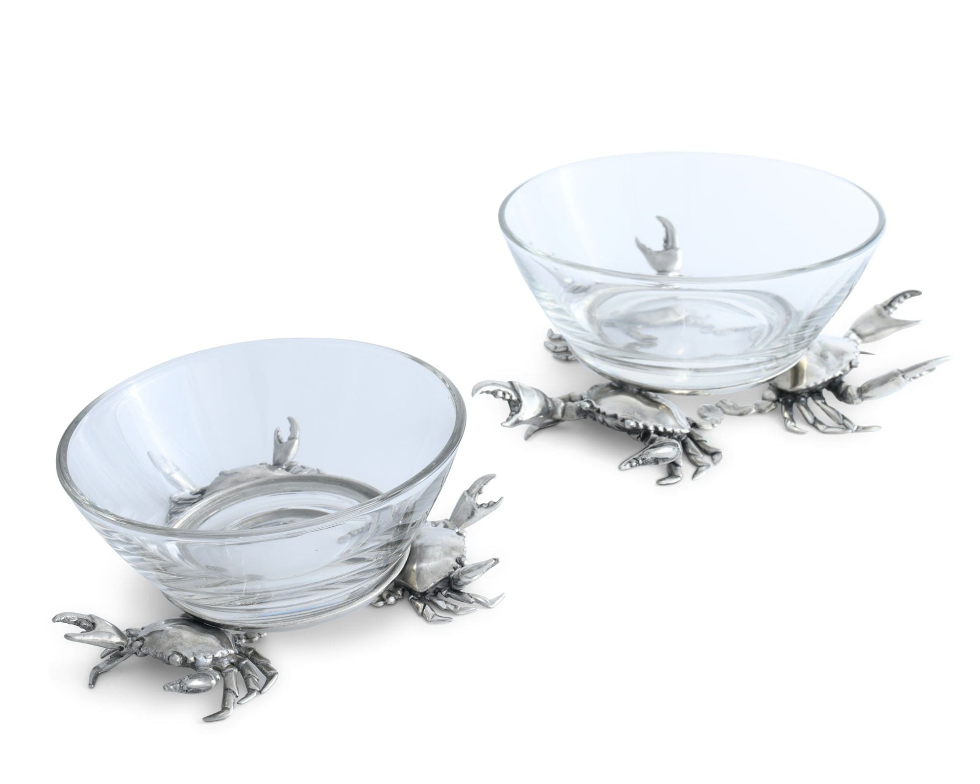 Vagabond House Sea and Shore Crab on Shell Dip Bowl