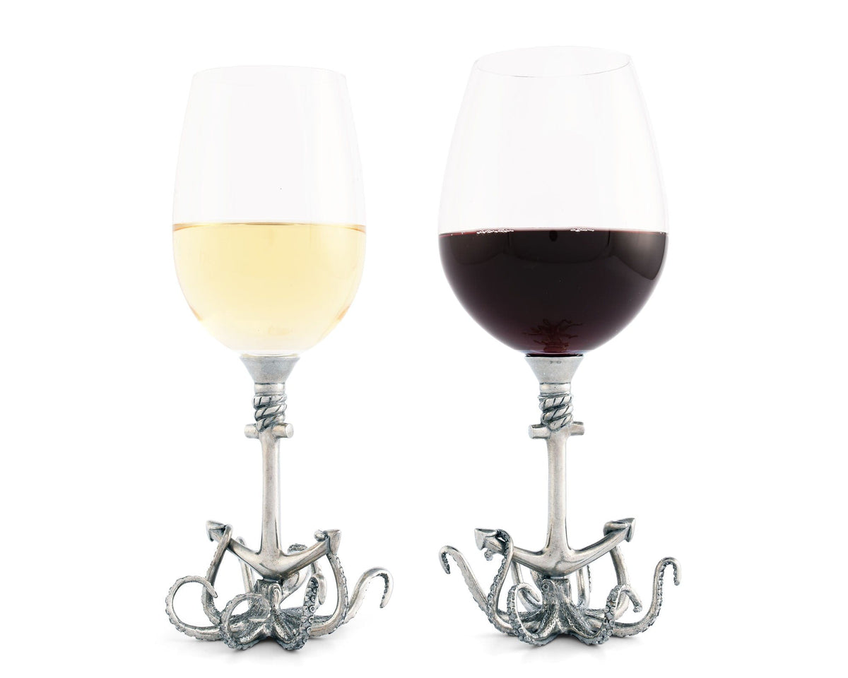Vagabond House Sea and Shore Octopus Stemware