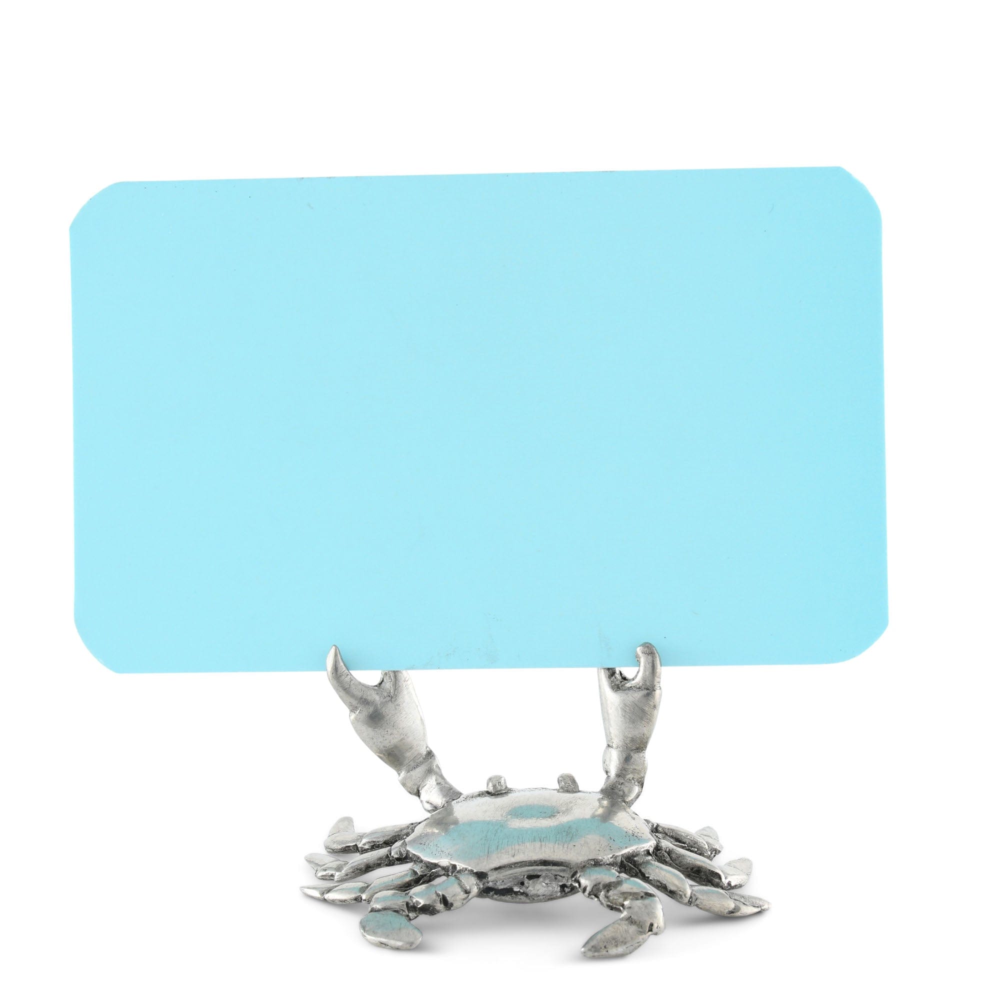 Vagabond House Sea and Shore Pewter Crab Place Card Holder