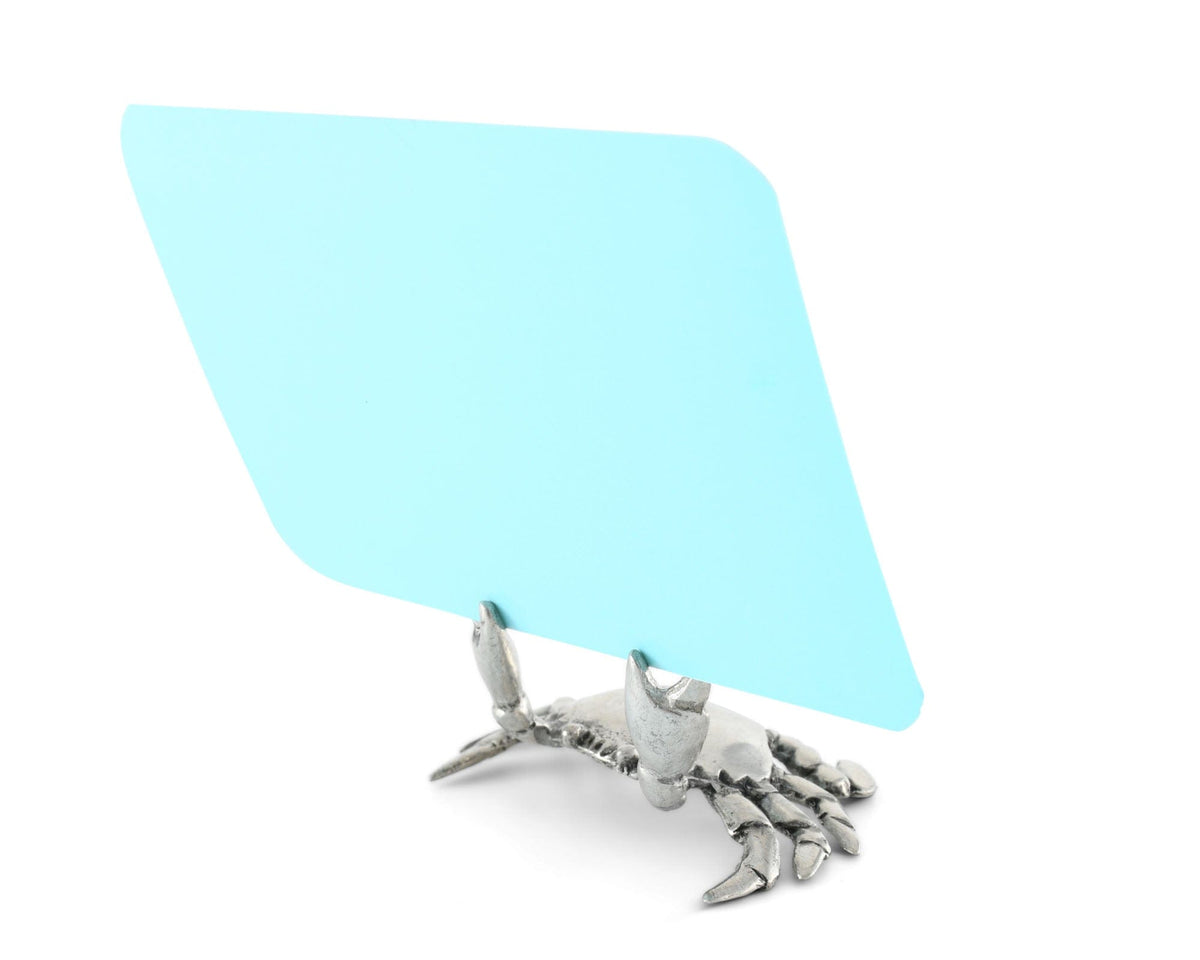 Vagabond House Sea and Shore Pewter Crab Place Card Holder