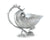 Vagabond House Sea and Shore Pewter Nautilus Gravy Boat