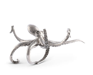 Vagabond House Sea and Shore Pewter Octopus Napkin Ring