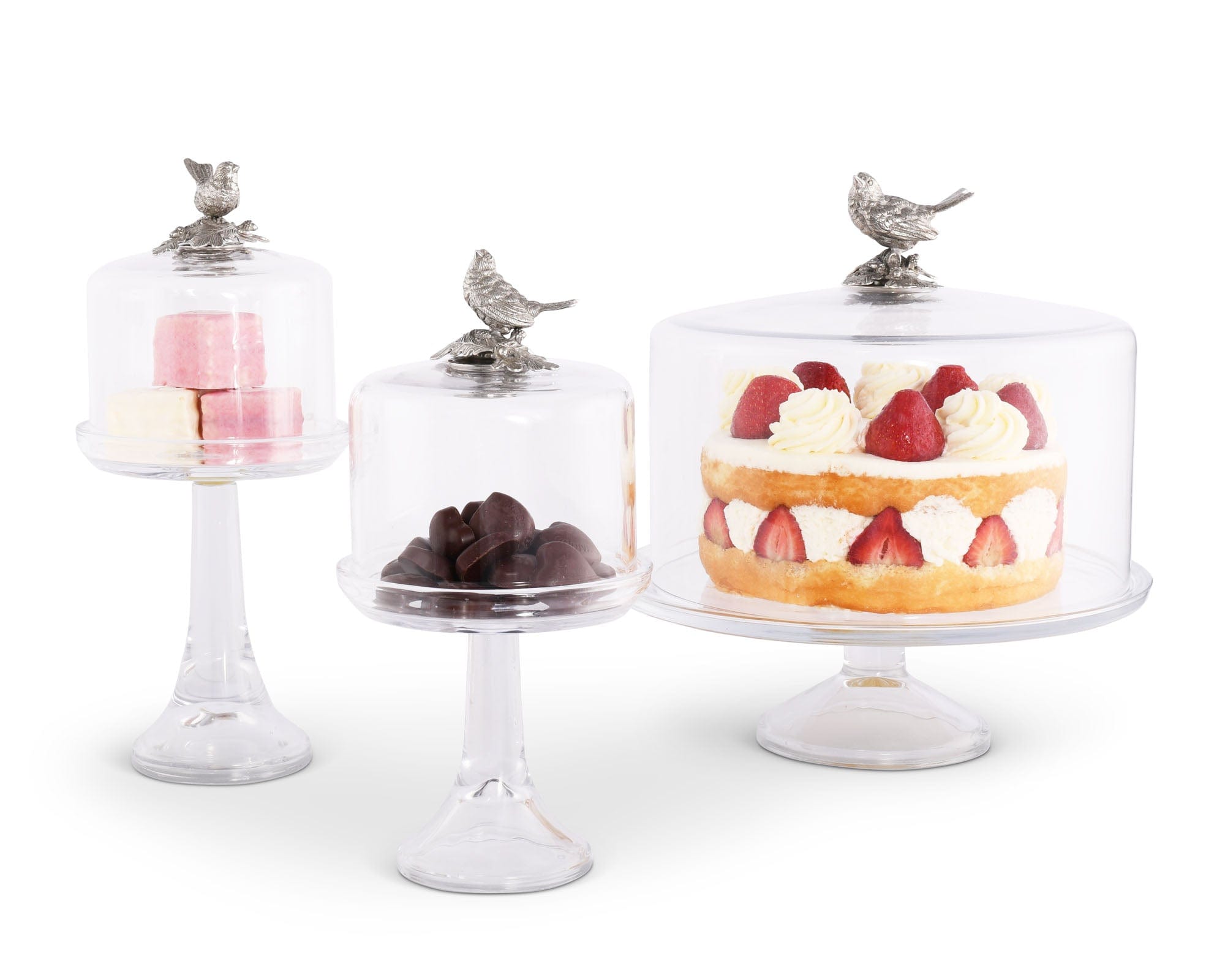 Bird best sale cake stand