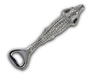 Vagabond House Tropical Tales Pewter Alligator Handle Bottle Opener