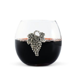 Vagabond House Vineyard Grape Stemless Wine Glass