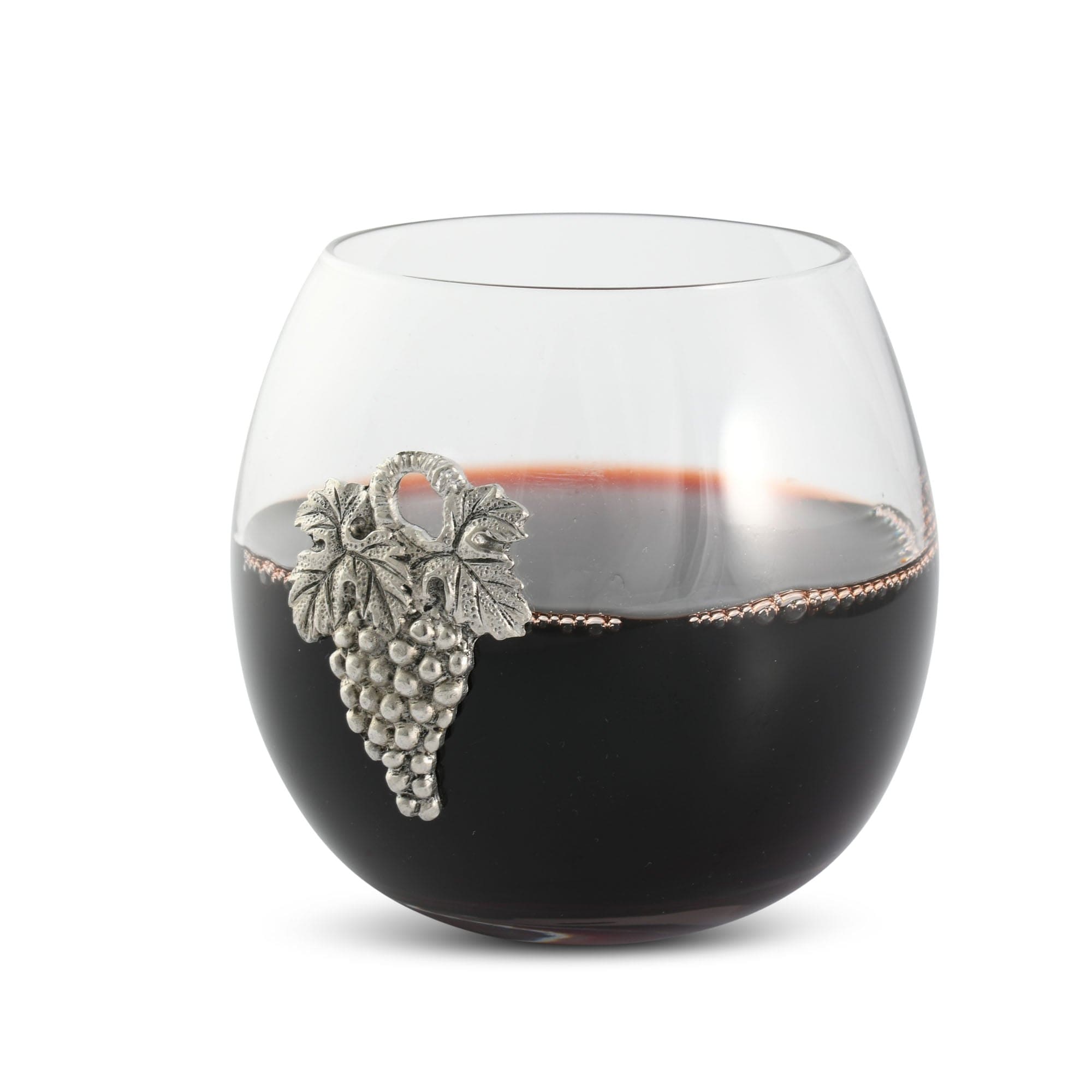 Vineyard Stemless Red Wine Glass + Reviews