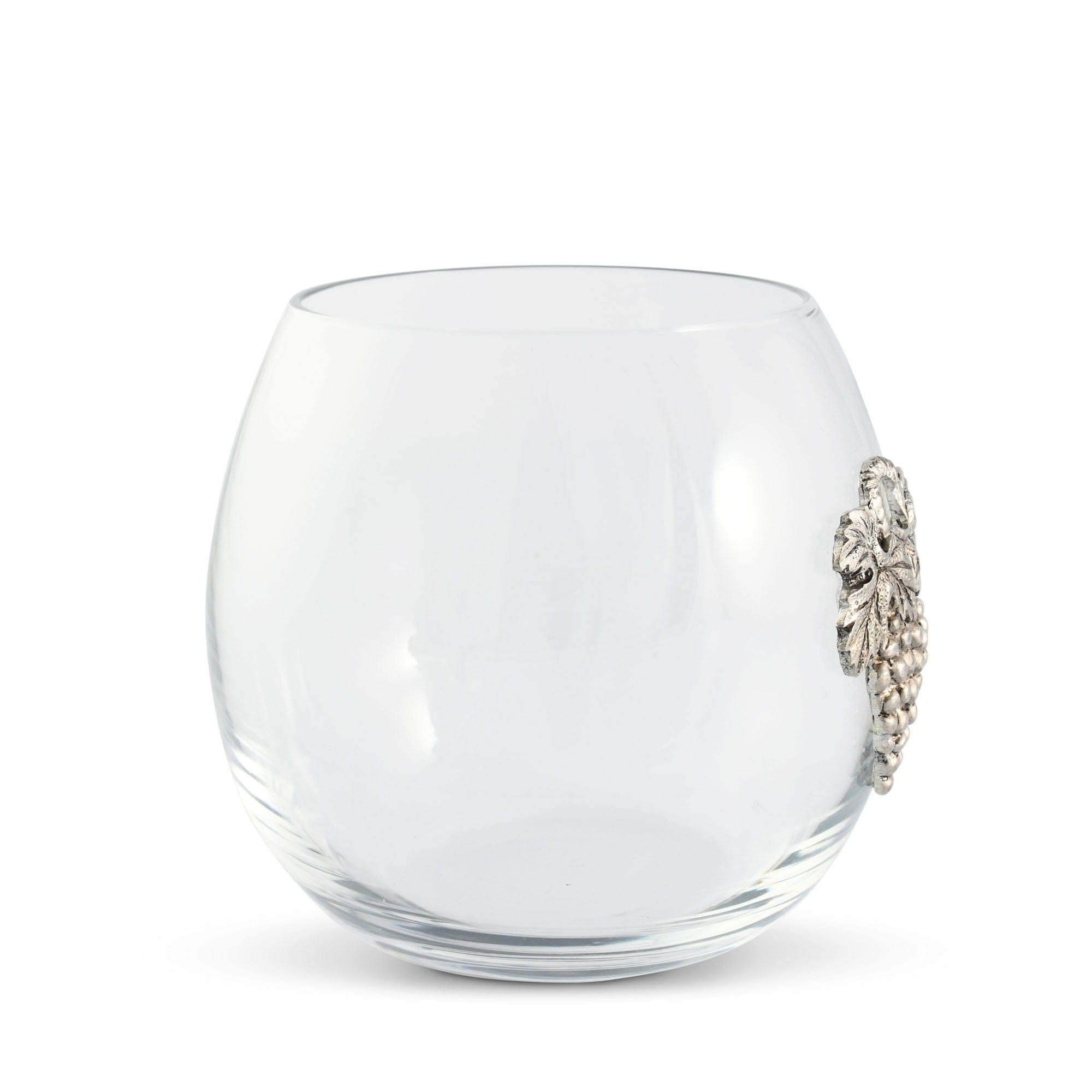 Vineyard Stemless White Wine Glass + Reviews