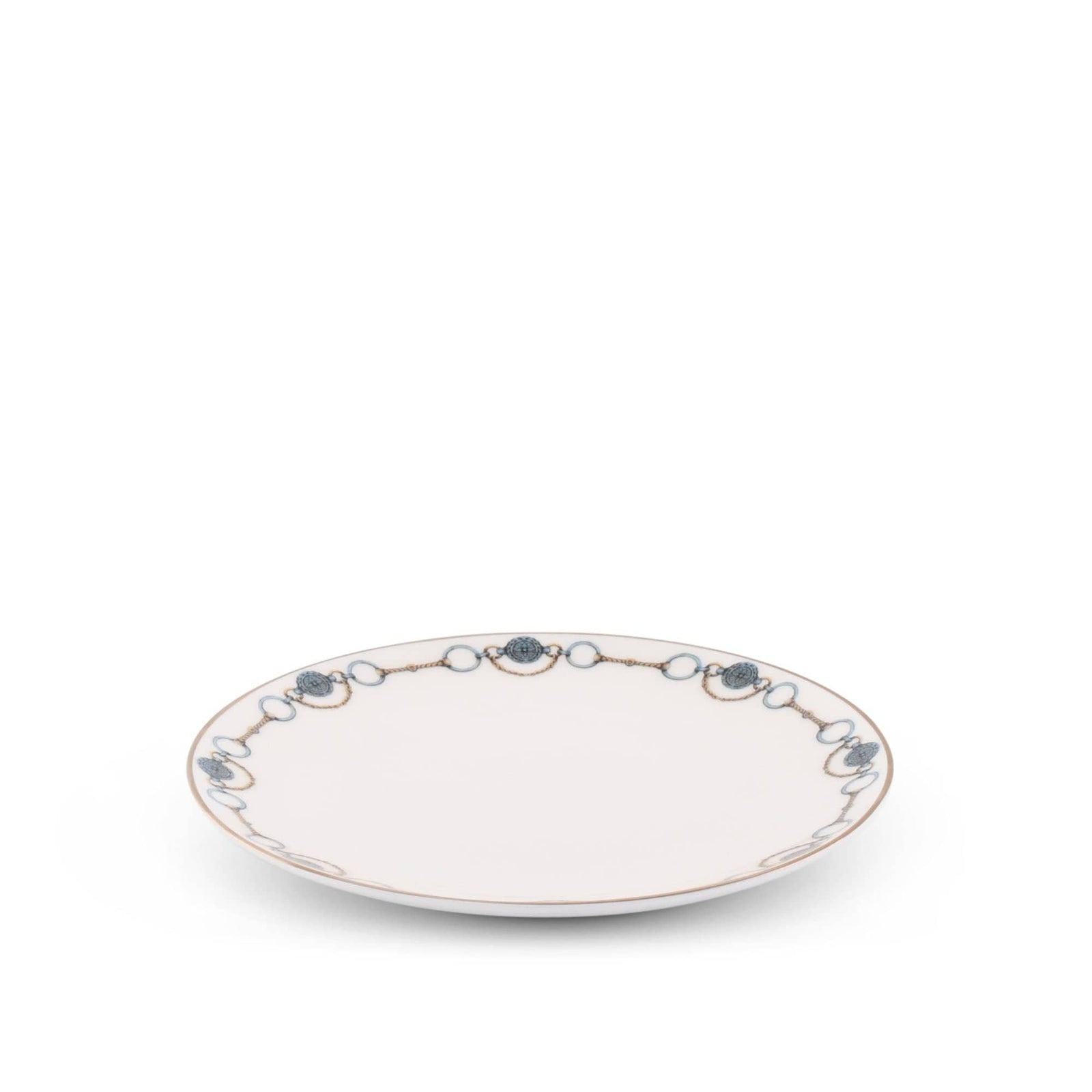 Vagabond House Western Frontier Amarillo Concho Pattern Bone China Round Bread Plate