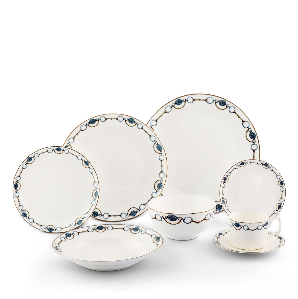 Vagabond House Western Frontier Bone China Amarillo Dinnerware