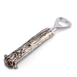 Vagabond House Western Frontier Pewter Antler Bottle Opener