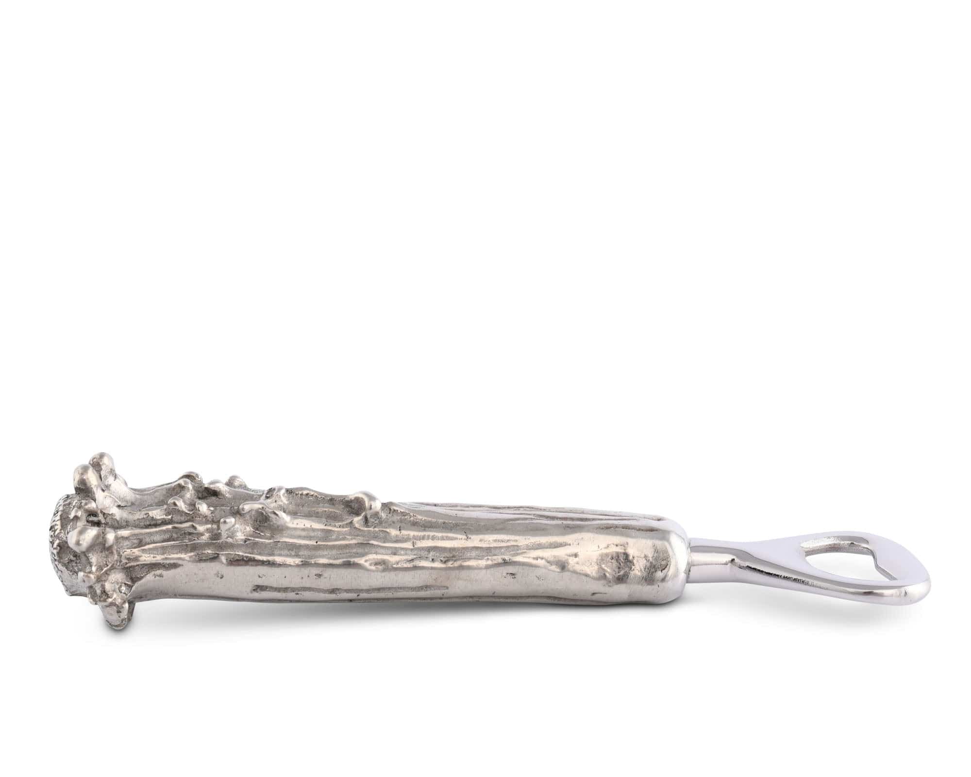Vagabond House Western Frontier Pewter Antler Bottle Opener