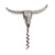Vagabond House Western Frontier Pewter Cow Skull Wine Pull