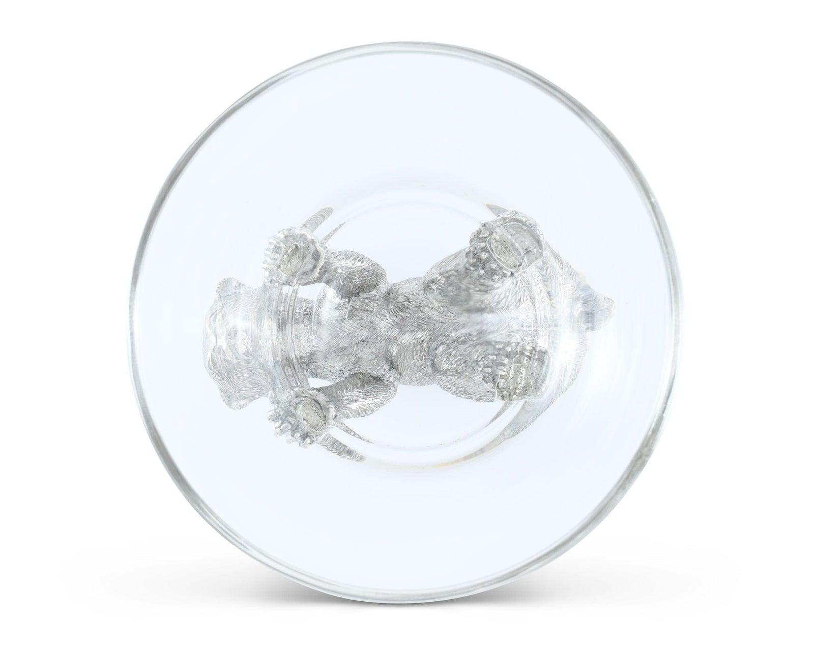 Vagabond House Woodland Creatures Pewter Bear Sauce Bowl