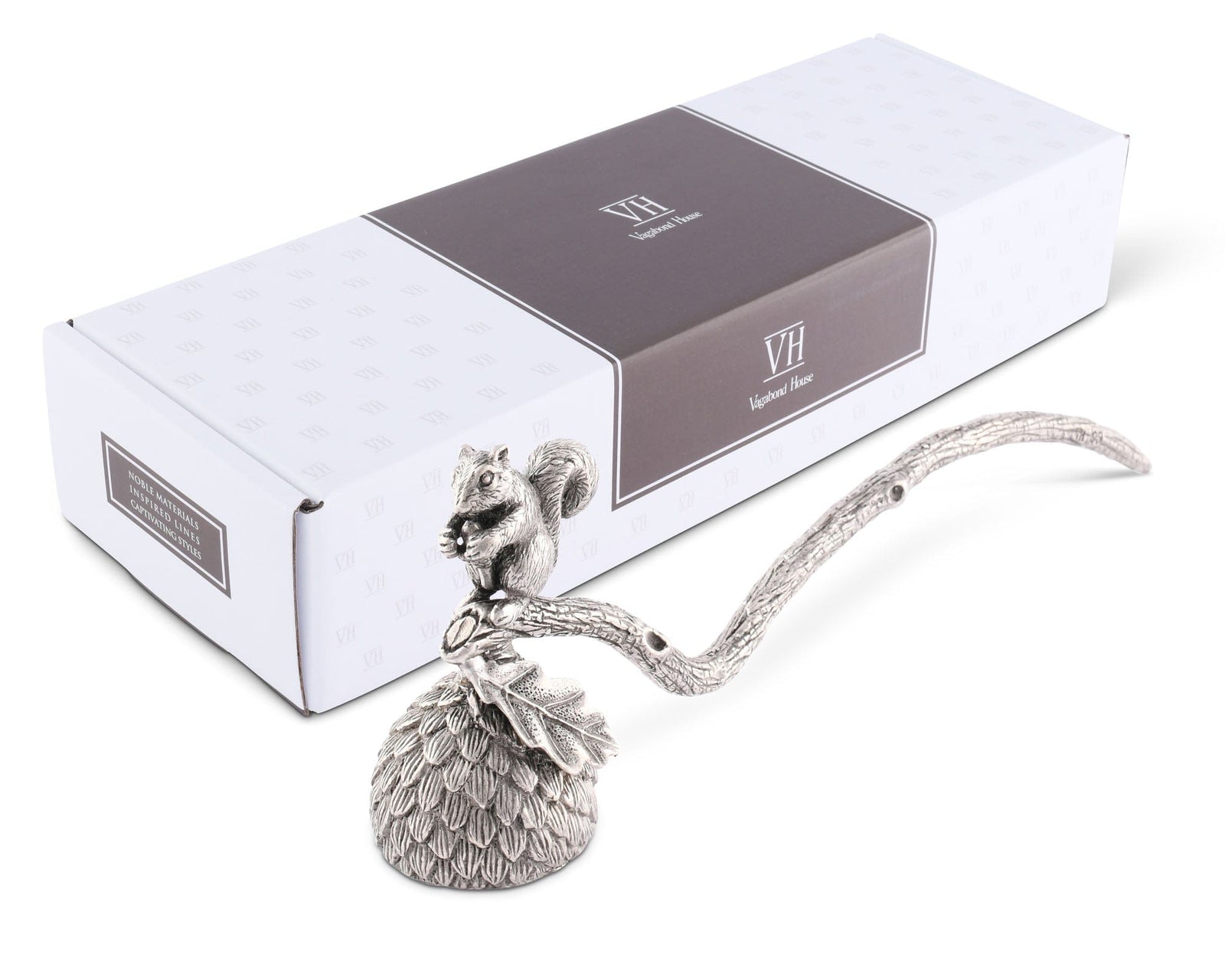 Vagabond House Woodland Creatures Pewter Squirrel Candle Snuffer