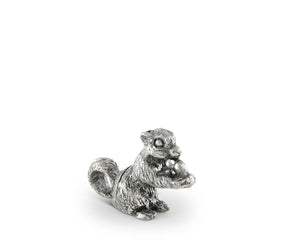 Vagabond House Woodland Creatures Pewter Squirrel Place Card Holder