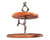 Vagabond House Woodland Creatures Squirrel Cheese Stand